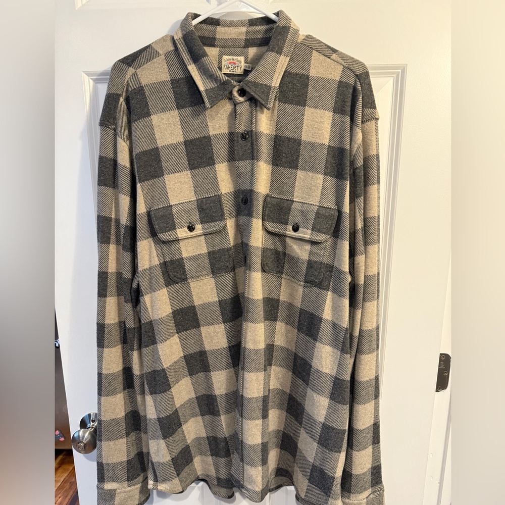 Faherty Legends Buffalo Check Button Up - image 1